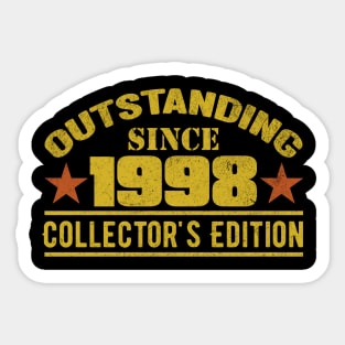 Outstanding Since 1998 Sticker